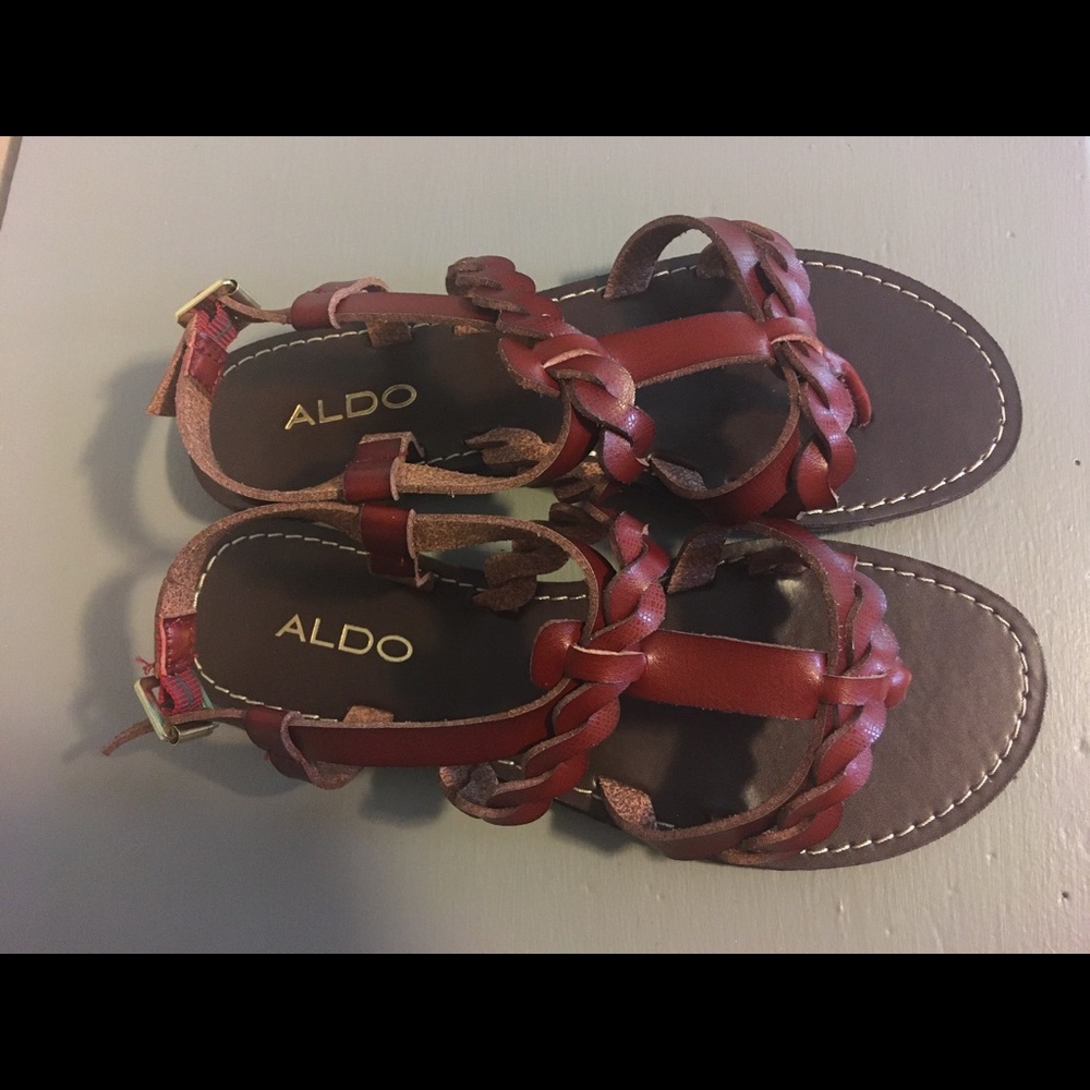 Aldo leather sandals